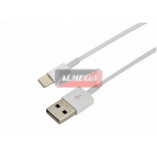 Кабель USB Apple Lightning шнур 1М белый