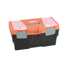 Ящик универсальный с лотком и 2 органайзерами на крышке 500х250х260 мм ЭВРИКА