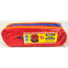 Трос буксировочный усиленная лента ГАЗЕЛЬ ( 7т., 2 крюка ) Тула