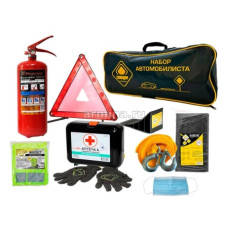 Набор автомобилиста, 20х50х10 см "ГЛАВДОР" GL-135 в черной сумке