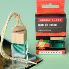 Ароматизатор "FOUETTE" подвесной в стеклянном флаконе AG-03 "Aqua de Melon"
