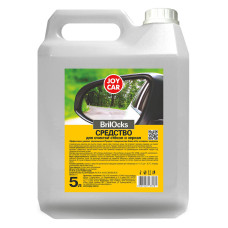 Средство для очистки стекол и зеркал JOY CAR "BrilOcks", 5 л