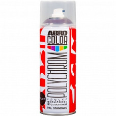 Краска акриловая аэрозольная POLYCHROM RAL 8017 шоколадно-коричневый ABRO COLOR