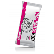 Салфетки влажные для ухода за интерьером автомобиля