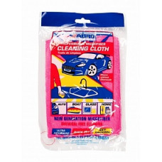 Салфетка протирочная из микрофибры (красная)