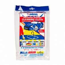 Салфетка протирочная из микрофибры (белая) желтая, розовая,голубая