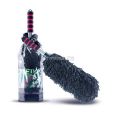 Щетка для удаления пыли "Li-Sa" из микрофибры, поролоновая раздвиж. ручка, 57-72.5 см, в чехле