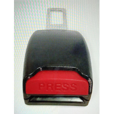 Заглушка для ремня безопасности "TYPE R" с крепежом под ремень (1шт металл-пластик)