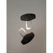 Заглушка для ремня безопасности а/м (металл) (2шт) в блистере