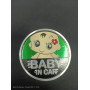 Наклейка алюминиевая BABY IN CAR