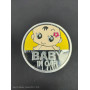 Наклейка алюминиевая BABY IN CAR