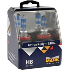 Автолампа Н8 Active Rally+150% 12V 35W PGJ19-1 "Маяк"(комплект 2шт)